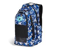 ARENA Allset - Mochila para piscina, natación, 45 litros, azul y blanco