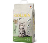 Arena autoaglomerante para gatos Golden Nature Pine | 18 L