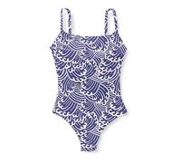 Arena Bañador 1P Allover Squared Neck One Traje De Baño, Mujer, Navy, 38
