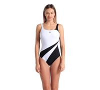 ARENA Bañador de 1 pieza Liliana Shapewear. Color Negro/Blanco