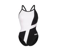 ARENA Bañador de 1 pieza Maxlife Eco Performance. Color Negro/Blanco