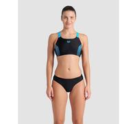 ARENA Bañador de 2 piezas Feel Maxfit. Color negro/azul