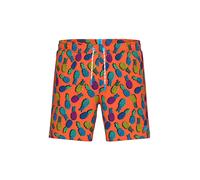 ARENA Bañador de hombre Beach Boxer Allover naranja | L