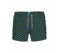 ARENA Bañador de hombre Water Prints verde oscuro | M
