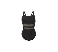 ARENA Bañador de mujer Mesh Equals Back negro | 38
