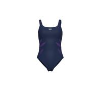 ARENA Bañador de mujer Milena Wing Back C azul oscuro | 46C