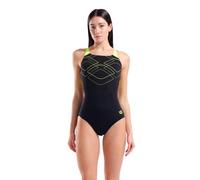 ARENA bañador de Mujer Performance con Espalda Swim Pro y Estampado gráfico