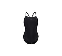 ARENA Bañador de mujer Solid Lightdrop Back negro | 36