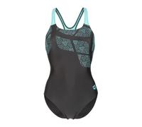ARENA Bañador de natación 'Kikko' aqua / negro L aqua / negro