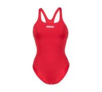 Arena Solid Swim Pro Team Bañador de Una Pieza para Mujer, Bañador de Secado Rápido, Bañador Deportivo con Tejido Arena MaxLife Eco, Resistencia al Cloro y Protección UPF 50+ UV