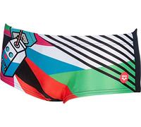 Arena Bañador Minishort Crazy Milkshake Low Waist Short, Hombre, Black/Turquoise, 95