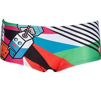 Bañador hombre Arena Crazy Milkshake Low Waist Short, multicolor, D7 UK/USA 38