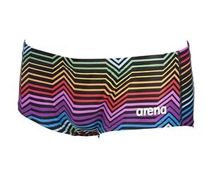 Arena Bañador Minishort Optical Waves Short Bañador, Hombre, Black/Multi, 105