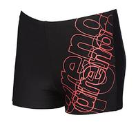 arena Bañador Minishort Spotlightshort Bañador, Hombre, Black/Fluo Red, 12-3