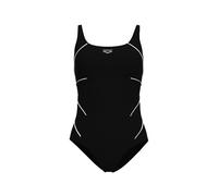 ARENA Bañador moldeador 'SHAPEWAR JEWEL LOW C-CUP' negro / blanco XL negro / blanco