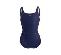 ARENA Bañador moldeador 'SHAPEWEAR JEWEL LOW C-CUP' azul oscuro / taupe / rosa claro XL azul oscuro / taupe / rosa claro