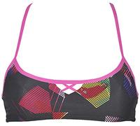 Arena Bandeau BE Parte Superior de Bikini, Mujer, Multicolor, L
