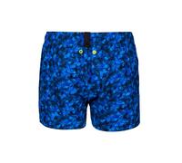 ARENA Bermudas 'EVO BEACH X-SHORT ALLOVER' azul / negro S azul / negro