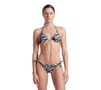 Arena Bikini de triángulo Mujer Water Print String