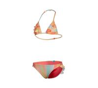 Arena - Girls Water Print Bikini Triangle, Dos Piezas Chicas, MULTISTRIPES,