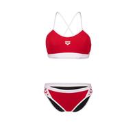 ARENA Bikini 'ICONS' rojo cereza / blanco L rojo cereza / blanco