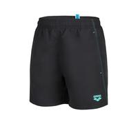 Arena Boys' Beach Boxer Solid R, Pantalones Cortos de Playa Niños, Asphalt-Water,