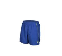 arena Boys' Beach Boxer Solid - Pantalones Cortos de Playa para niños y niñas, Royal-Soft Green, 10-11 Años