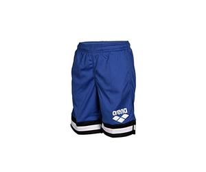Arena Boys' Beach Long Bermuda Logo Pantalones de Playa, Unisex niños, Royal, 6-7