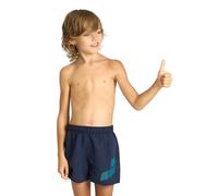Arena Boys' Beach Short Logo R Navy-turquoise Talla: 6-7 | Bañadores Outlet | kids | Azul