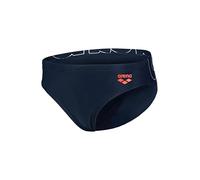 ARENA Boy's Swim Briefs Graphic, Bañador Slip Niños, Marine, 10-11 Años