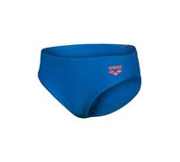 Arena - Boy's Swim Briefs Graphic, Cierre Niños, Blue China-Calypso Coral,