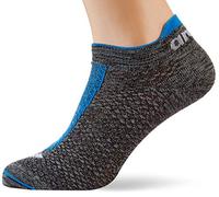ARENA Calcetines de Correr Unisex, Calcetines básicos, Calcetines de Deporte, Unisex Adulto, Calcetines Deportivos, 001120, Gris y Azul, Small