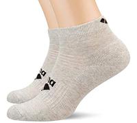 ARENA Calcetines Deportivos Unisex Basic Ankle, 2 Unidades, Unisex Adulto, Calcetines Deportivos, 001118, Gris Claro, Large