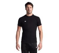 ARENA Camiseta de equipo para hombre, 100 % algodón, ajustada, manga corta, ropa deportiva casual