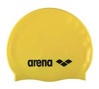 Arena Classic Silicone Gorro de Natación Unisex para Mujeres y Hombres, con Borde Reforzado, Suave y Resistente