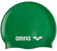 Arena Swimwear – Gorro de natación Classic – Silicona suave, antideslizante, pelo largo – Verde