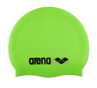 Arena Classic Silicone Gorro de Natación Unisex para Mujeres y Hombres, con Borde Reforzado, Suave y Resistente