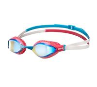 arena Cobra Core Swipe Mirror Gafas de Natación de Competición Unisex para Adultos, Gafas de Natación con Lentes de Espejo Curvadas, Antivaho, Protección UV, 5 Puentes Nasales Intercambiables