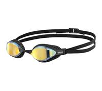 ARENA Airspeed Mirror Gafas de natación para competición, Unisex, Yellow Copper/Negro, Talla única