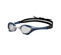 ARENA Cobra Ultra Swipe Gafas de Natación de Competición Unisex para Adultos, Gafas de Natación con Lentes Curvadas, Antivaho, Protección UV, 5 Puentes Nasales Intercambiables