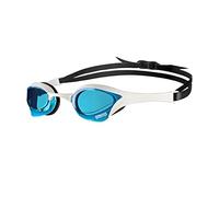 ARENA Cobra Ultra Swipe Gafas de Natación de Competición Unisex para Adultos, Gafas de Natación con Lentes Curvadas, Antivaho, Protección UV, 5 Puentes Nasales Intercambiables