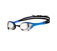 arena Cobra Ultra Swipe Mirror Gafas de Natación de Competición Unisex para Adultos, Gafas de Natación con Lentes de Espejo Curvadas, Antivaho, Protección UV, 5 Puentes Nasales Intercambiables