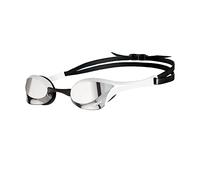 Arena Cobra Ultra Swipe Mirror Gafas de Natación de Competición Unisex para Adultos, Gafas de Natación con Lentes de Espejo Curvadas, Antivaho, Protección UV, 5 Puentes Nasales Intercambiables