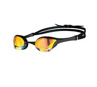 arena Cobra Ultra Swipe Mirror Gafas de Natación de Competición Unisex para Adultos, Gafas de Natación con Lentes de Espejo Curvadas, Antivaho, Protección UV, 5 Puentes Nasales Intercambiables