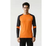 Arena Compression Ls Shirt M Mango,grey Talla: M | Ropa Deportiva Outlet | Hombre | Gris