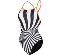 Arena crazy swimsuit booster back black/mango/multi xl - uk38