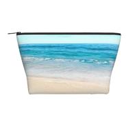 Arena de Conchas marinas, Bolsa de artículos de tocador Bolsa de Maquillaje Bolsa de cosméticos Bolsa de artículos de tocador de Viaje portátil