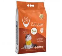 Arena de naranja para gato - VanCat - Cantidad: 10 kg + OFERTA Pienso