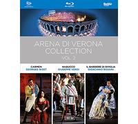 Arena Di Verona Collection 2 [Blu-Ray] : Carmen - Nabucco - Le Barbier de Séville