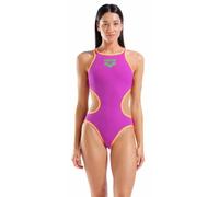 ARENA Disfraz de mujer One Big Logo traje de piscina violeta talla 36 ITA